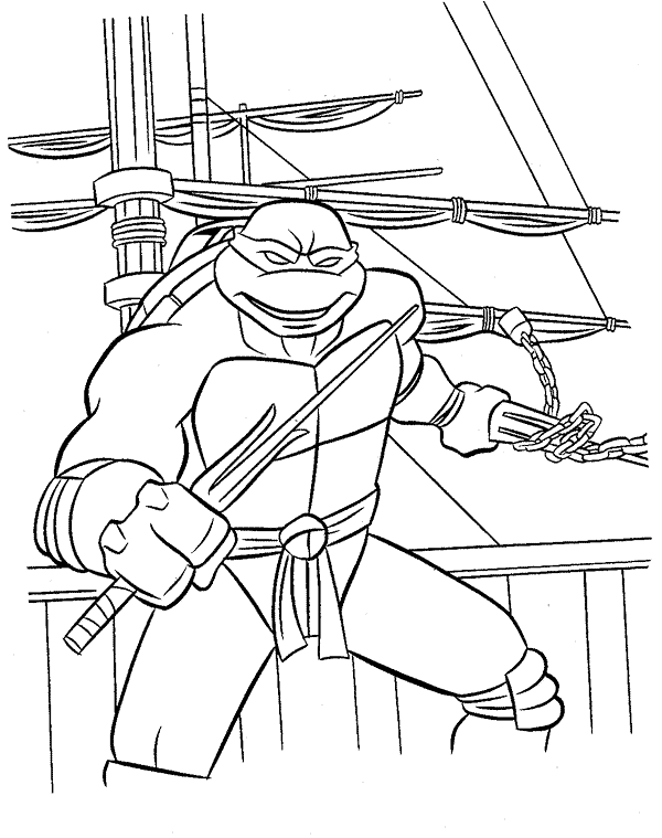 Kids-n-fun.de | Malvorlage Ninja Turtles Ninja Turtles